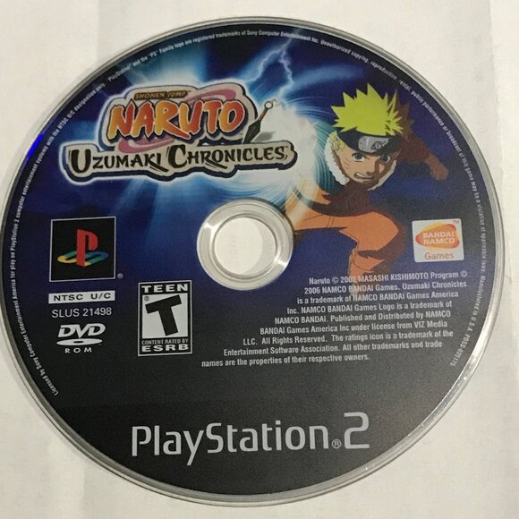 PS2 Naruto Uzumaki Chronicles Playstation 2 - Picture 1 of 2